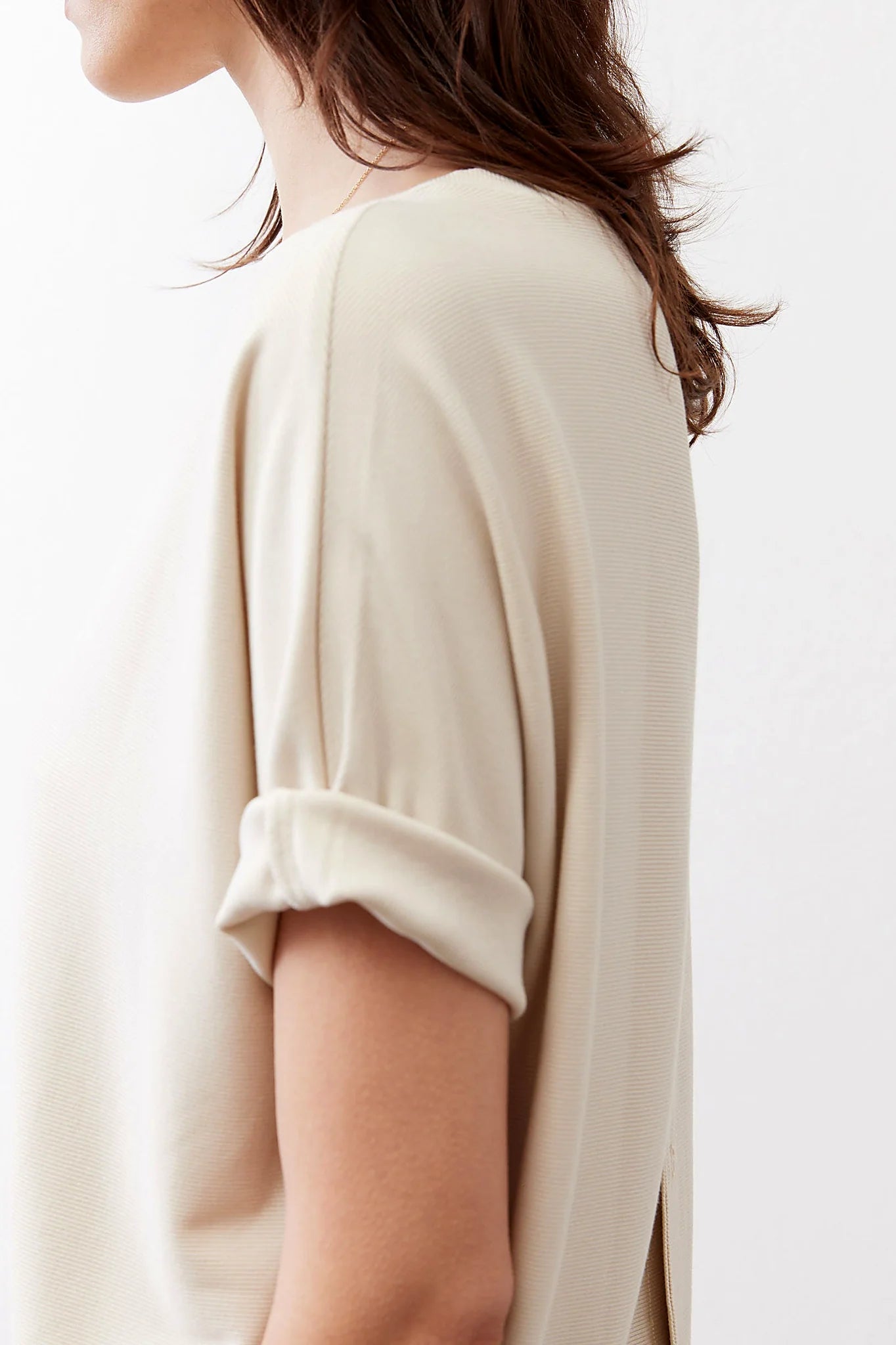 Essential Short Sleeve Button Top