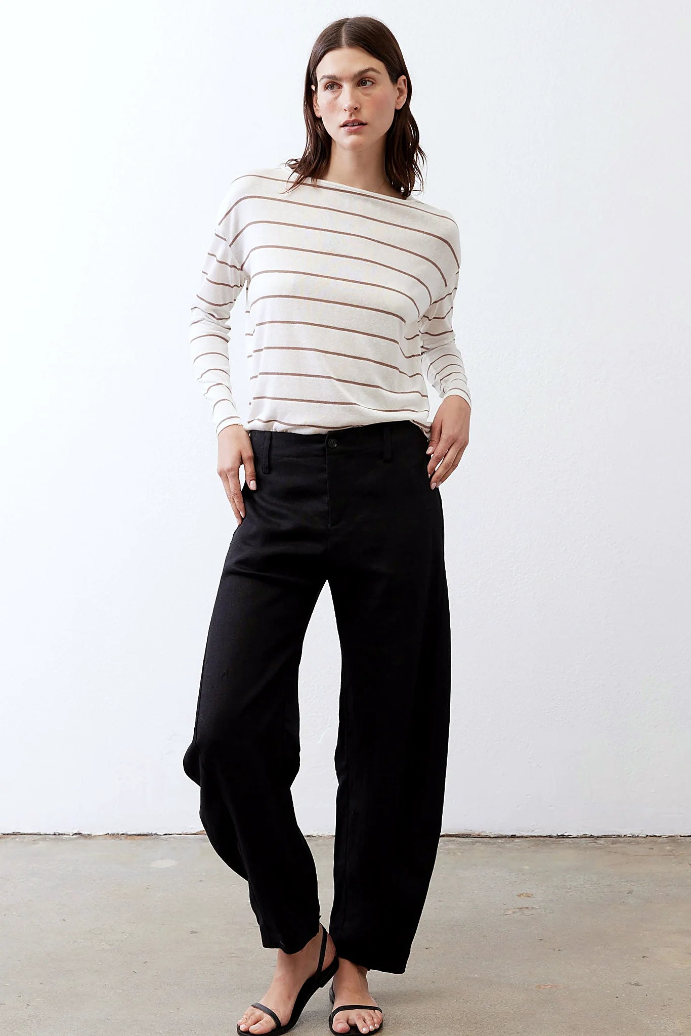 Essential Top With Buttons In The Back