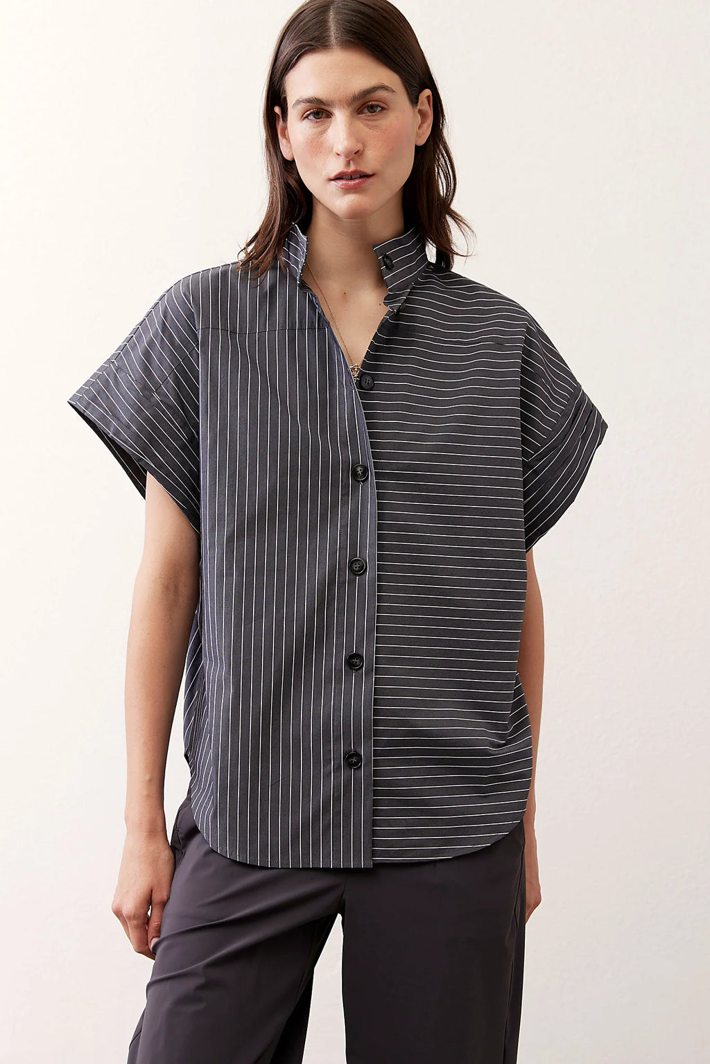 Remix Striped Always Chic Blouse
