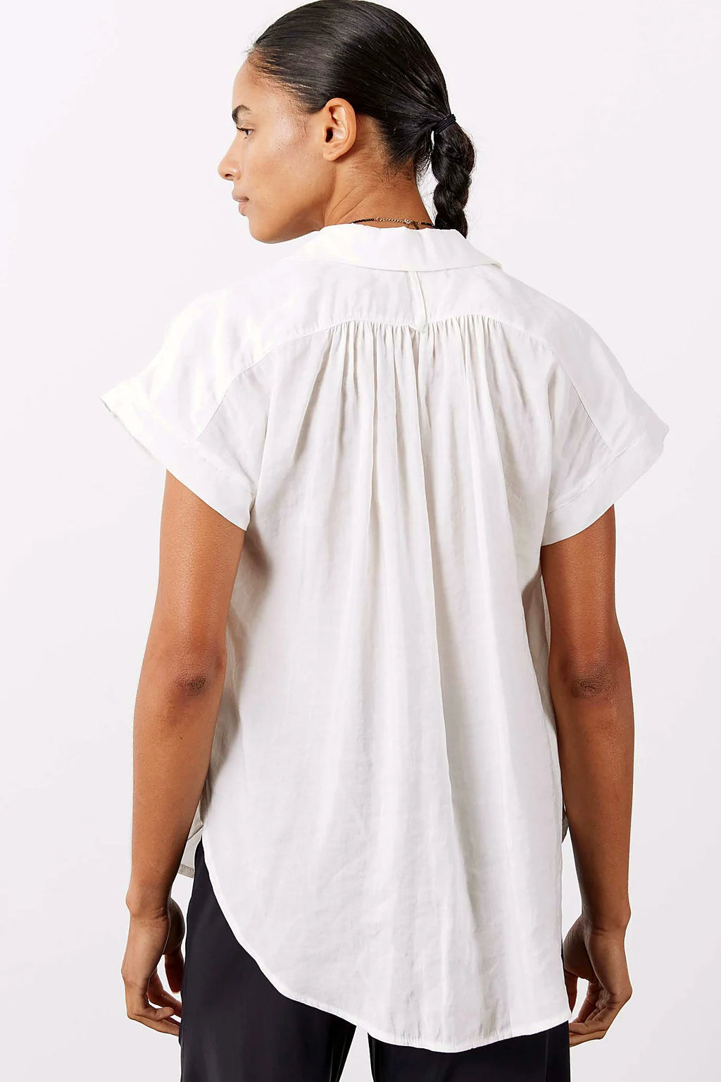 The Nonchalant Oversized Voile Blouse
