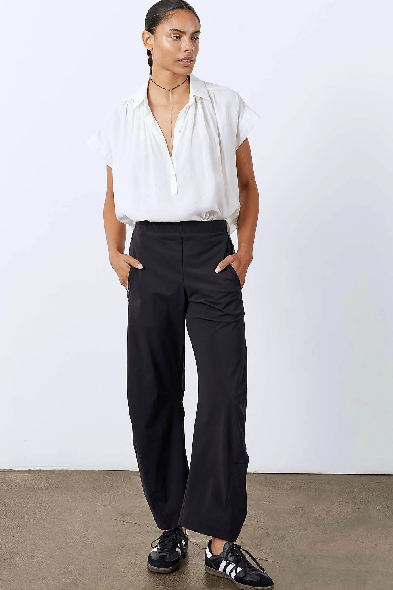 The Nonchalant Oversized Voile Blouse