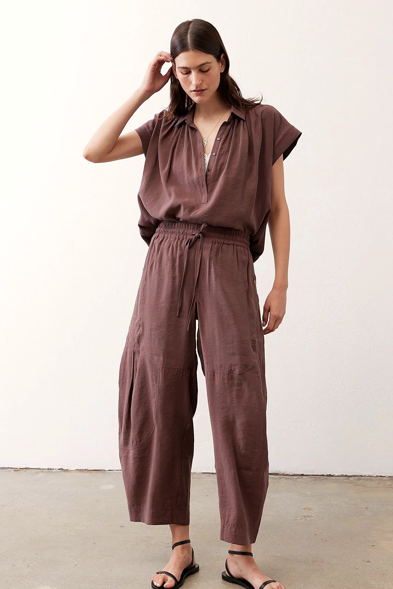 The Nonchalant Oversized Voile Blouse