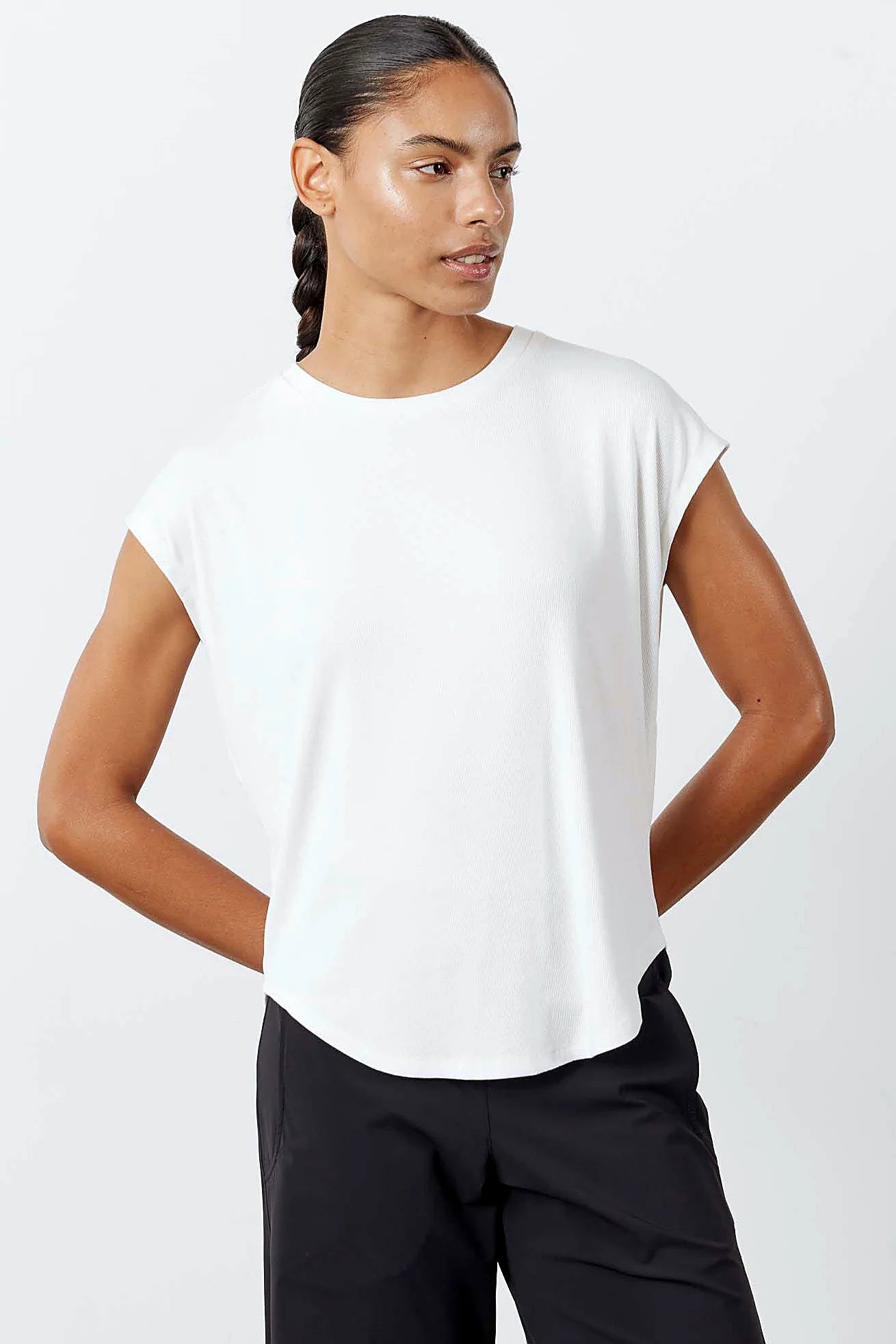 The Ribbed Tuck-In Tee