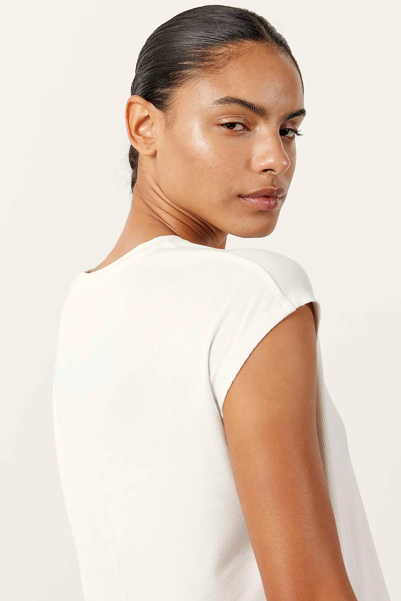 The Ribbed Tuck-In Tee
