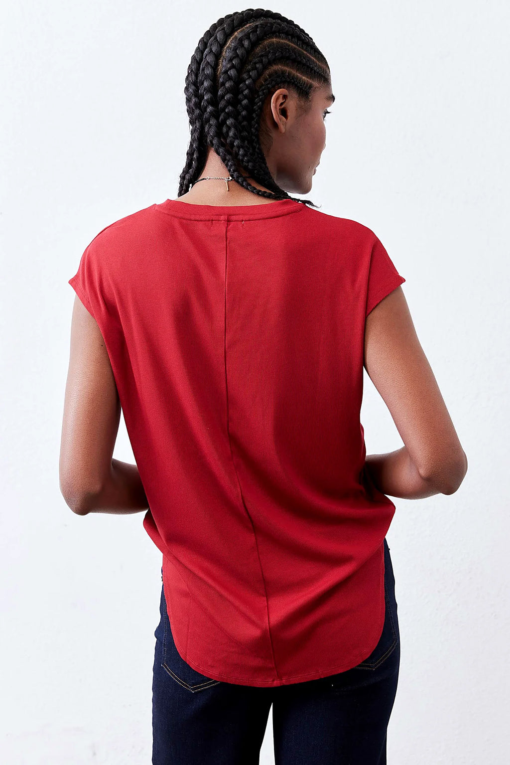 The Ribbed Tuck-In Tee