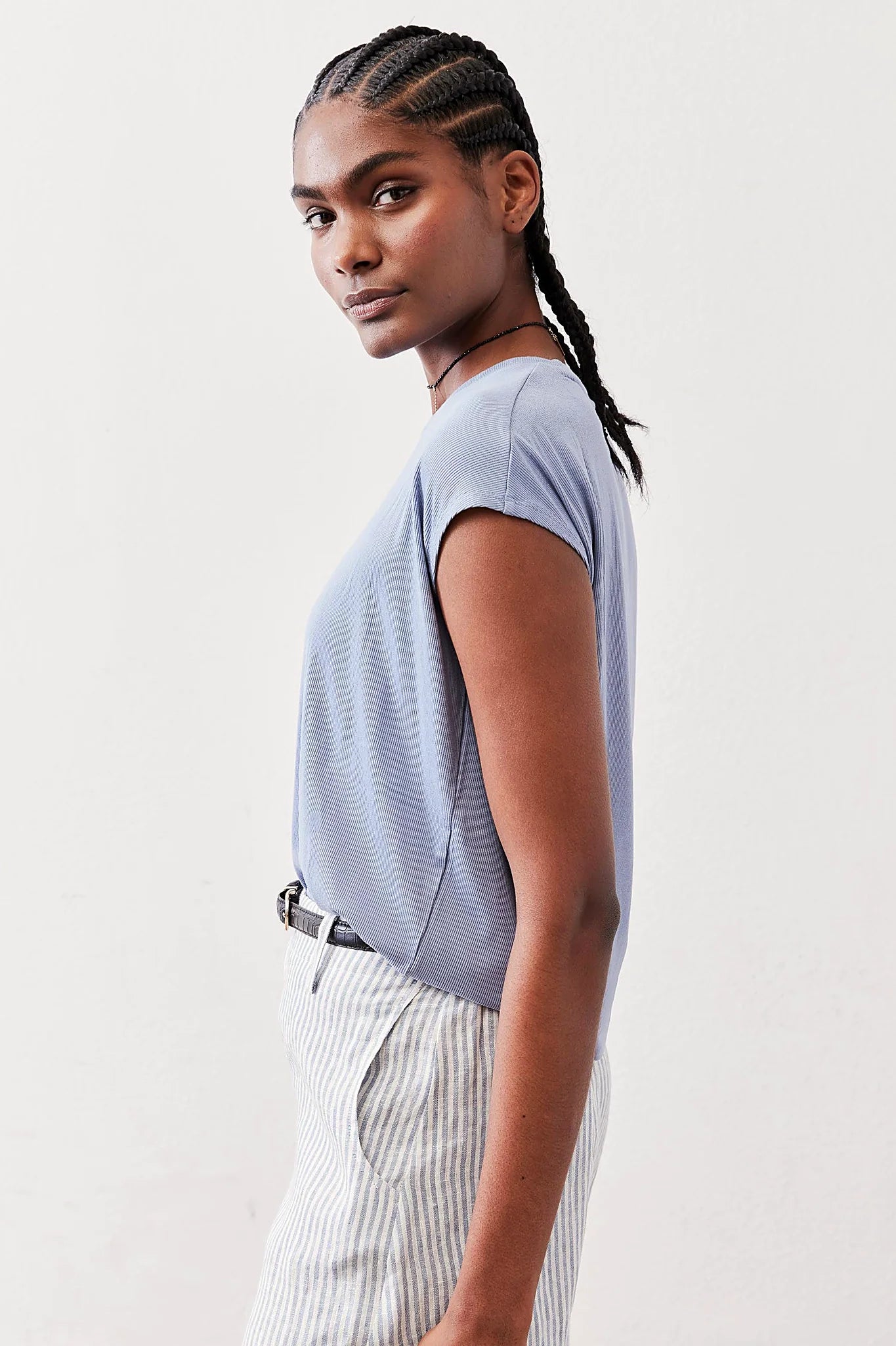 The Ribbed Tuck-In Tee