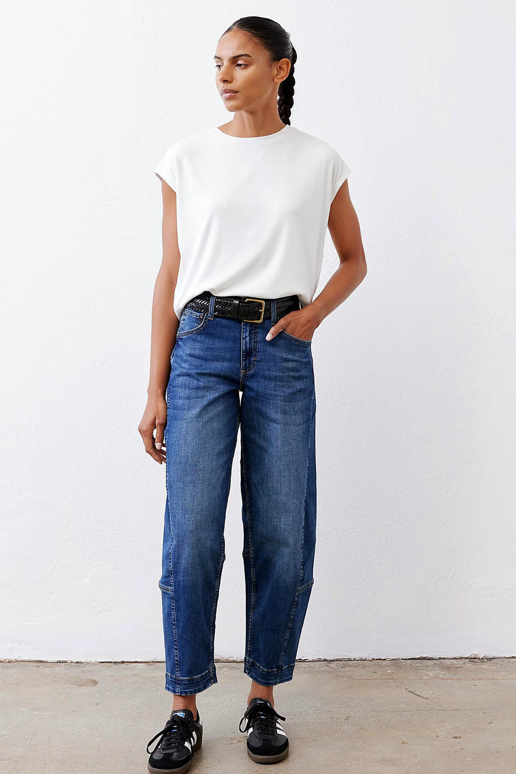 The Ribbed Tuck-In Tee
