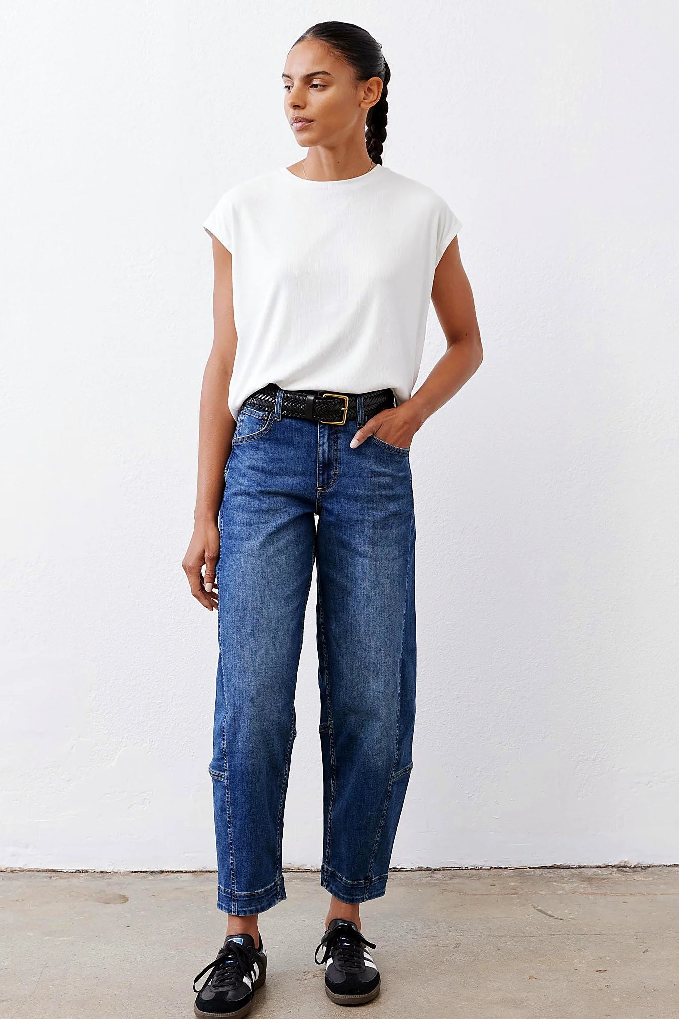 The Ribbed Tuck-In Tee