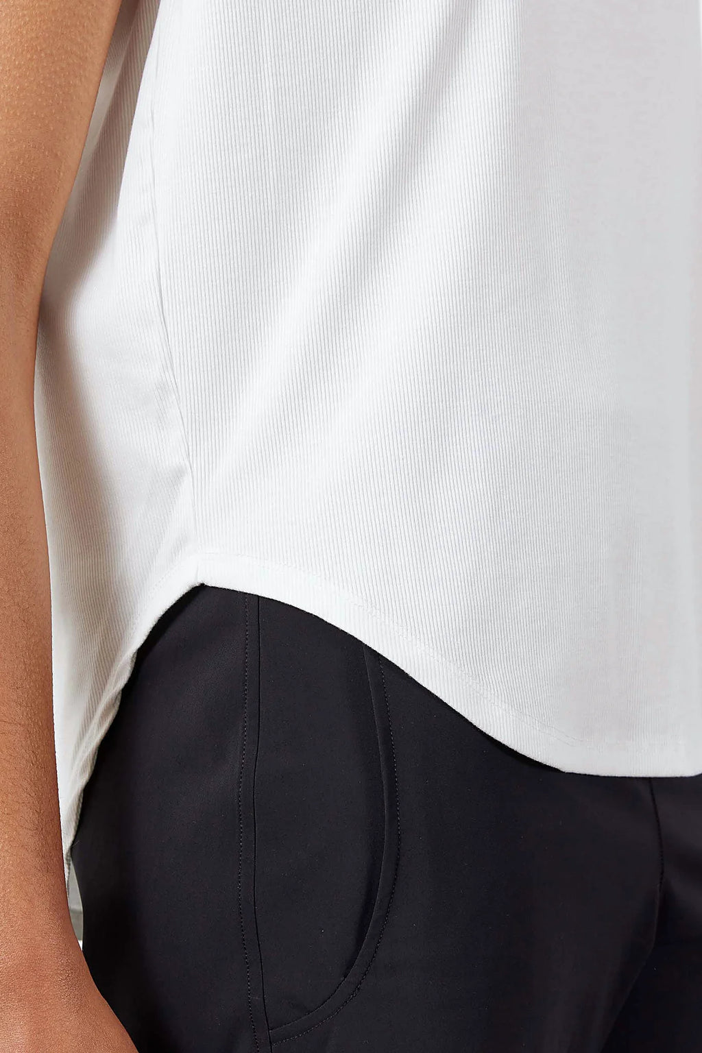 The Ribbed Tuck-In Tee
