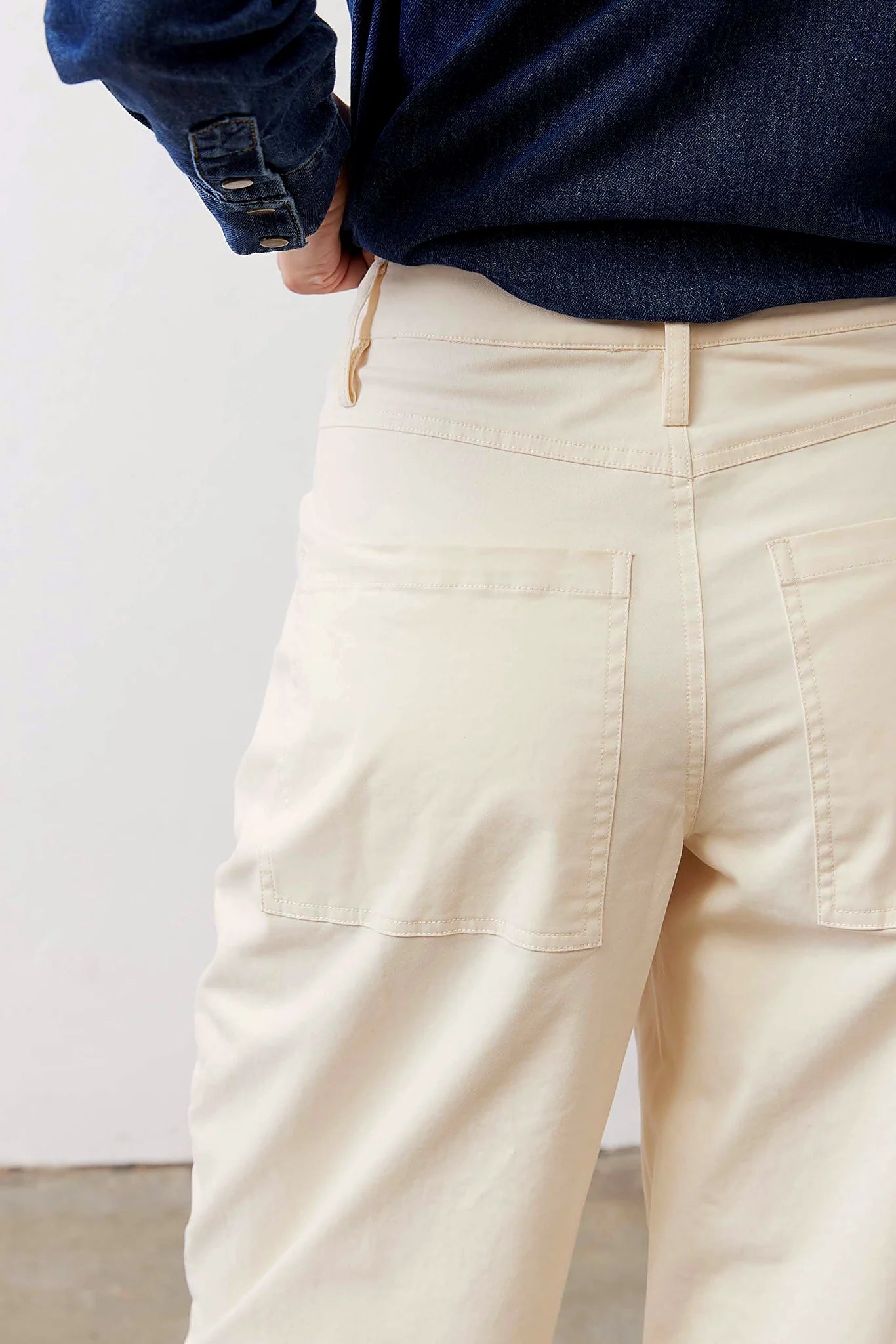 The Slouchy Soft Twill Pants