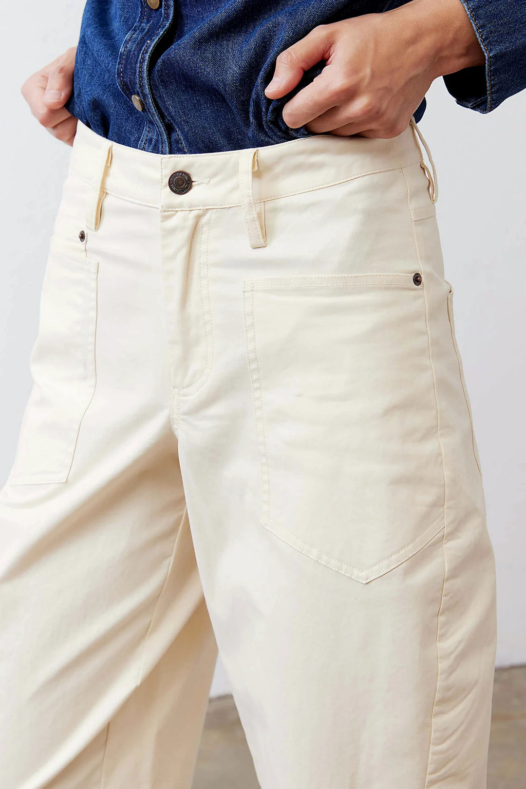 The Slouchy Soft Twill Pants