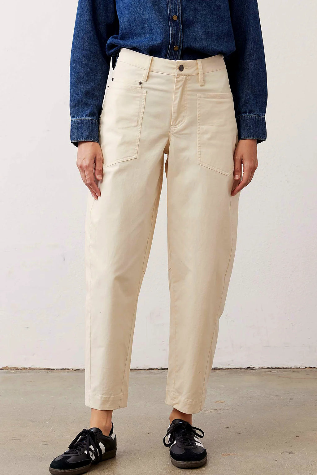 The Slouchy Soft Twill Pants